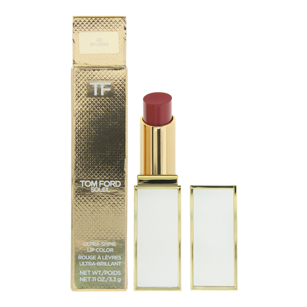 Tom Ford Ultra-Shine Lip Colour 3.3g - 20 Riviera  - Glow Empire