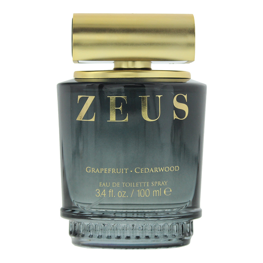 Zeus Grapefruit Cedarwood Eau de Toilette 100ml Spray - Glow Empire