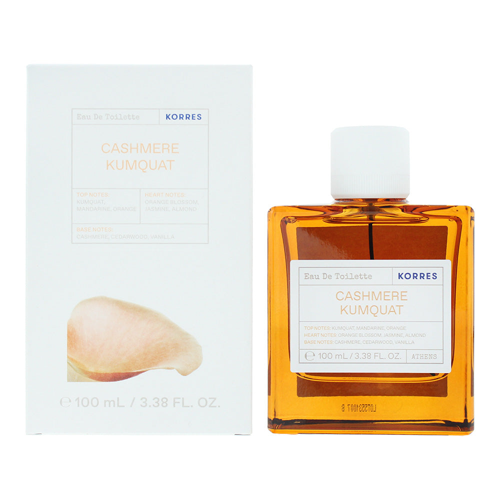 Korres Cashmere Kumquat Eau de Toilette 100ml Spray - Glow Empire