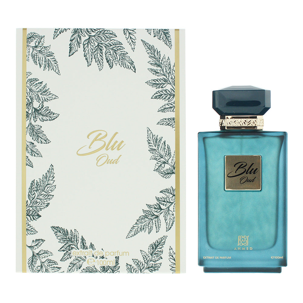Ahmed Al Maghribi Blu Oud Eau de Parfum 100ml Spray - Glow Empire