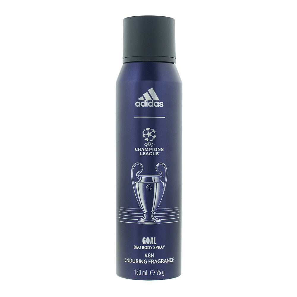 Adidas UEFA Champions League Goal Deo Body Spray 150ml - Glow Empire