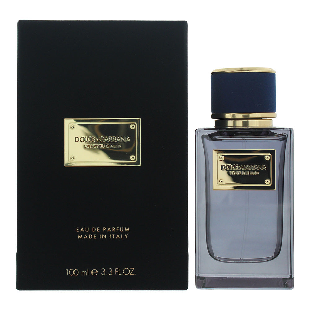 Dolce & Gabbana Velvet Blue Musk Eau de Parfum 100ml Spray - Glow Empire