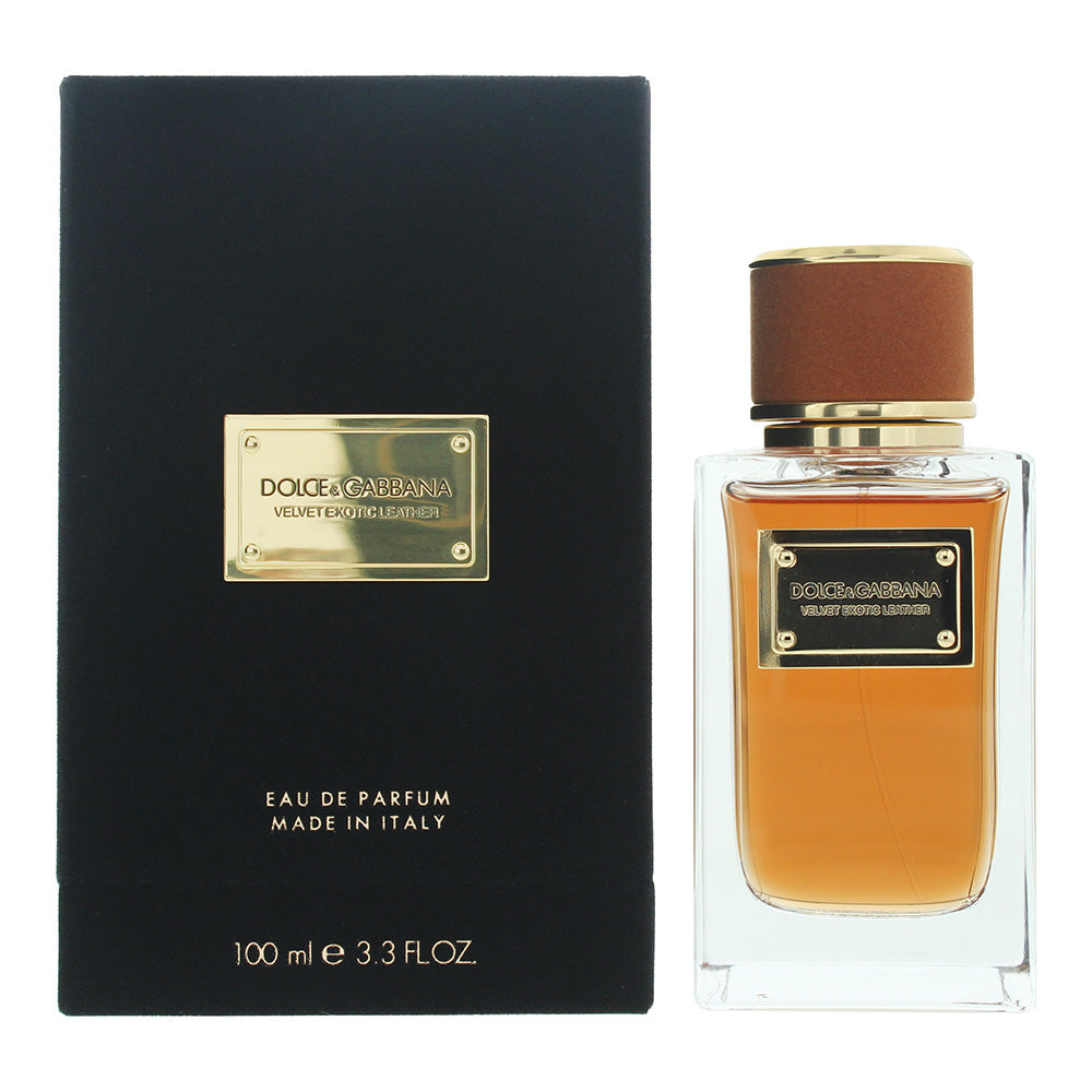 Dolce & Gabbana Velvet Exotic Leather Eau de Parfum 100ml Spray - Glow Empire