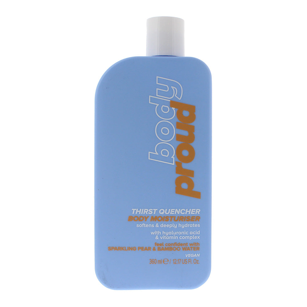 Body Proud Thirst Quencher Body Moisturiser 360ml  - Glow Empire