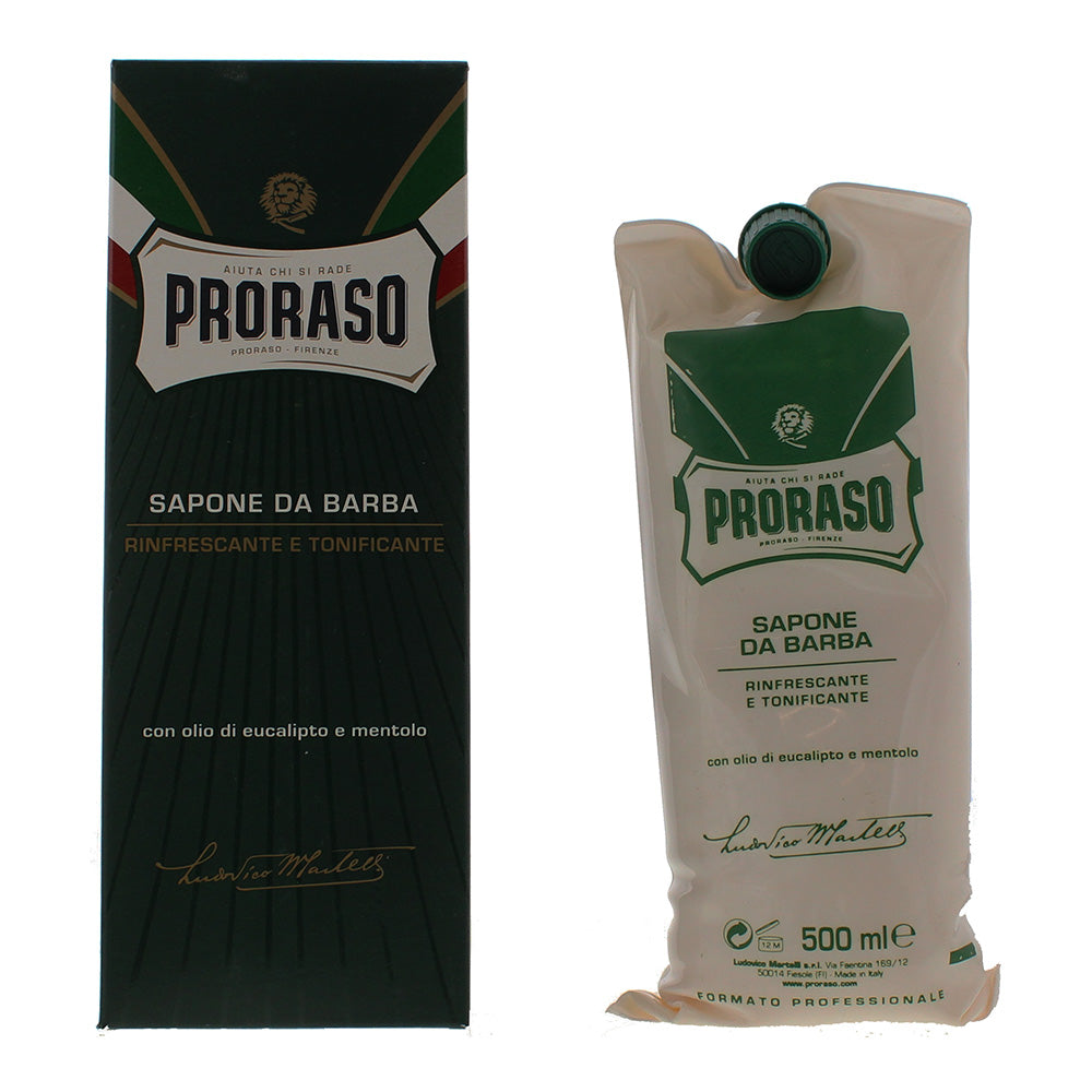 Proraso Shaving Cream 500ml - Combination to Oily Skin - Glow Empire