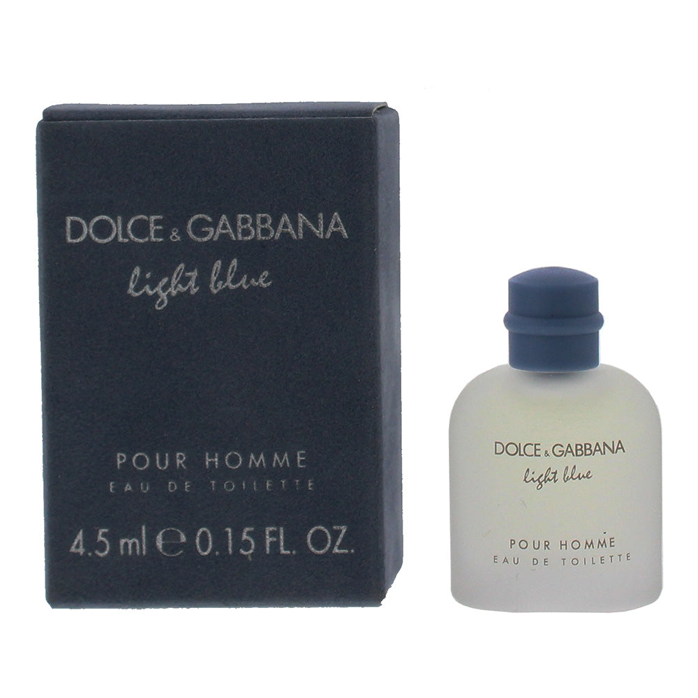 Dolce & Gabbana Light Blue Pour Homme Eau de Toilette 4.5ml Spray - Glow Empire