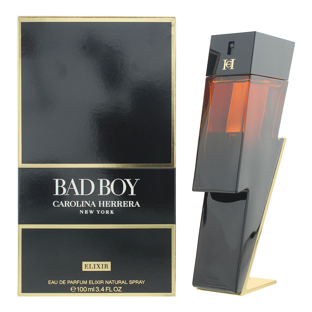 Carolina Herrera Bad Boy Elixir Eau de Parfum 100ml Spray  - Glow Empire
