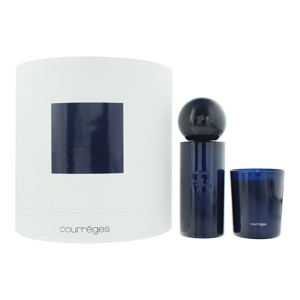 Courrèges C Gift Set 100ml EDP + 75g Candle - Glow Empire