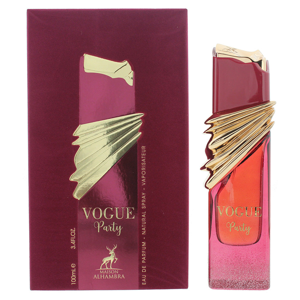 Maison Alhambra Vogue Party Eau de Parfum 100ml Spray - Glow Empire