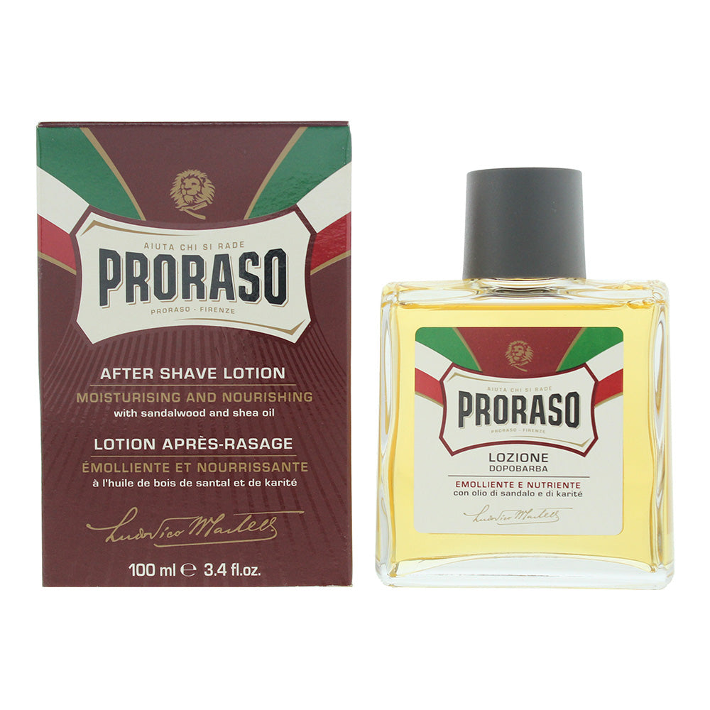 Proraso Moisturising And Nourishing After Shave Lotion 100ml - Glow Empire
