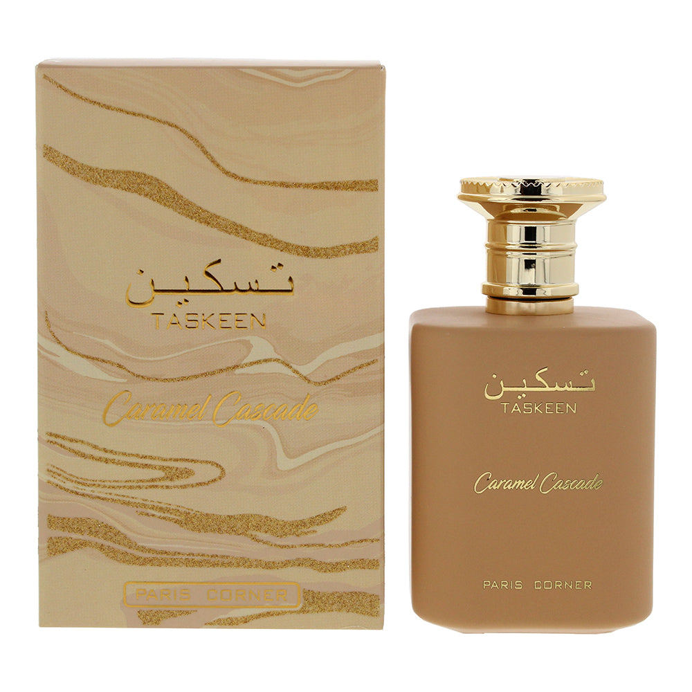 Paris Corner Taskeen Caramel Cascade Eau de Parfum 100ml Spray - Glow Empire