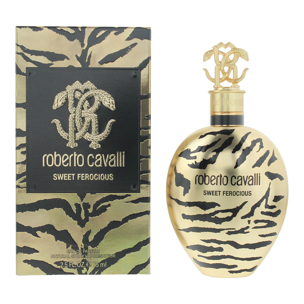 Roberto Cavalli Sweet Ferocious  Eau de Parfum 75ml Spray - Glow Empire