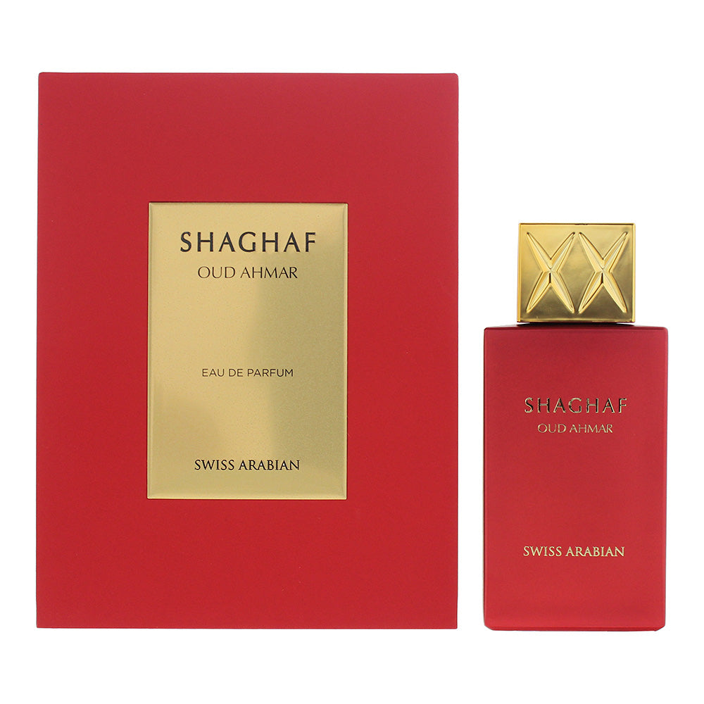 Swiss Arabian Shaghaf Oud Ahmar Eau de Parfum 75ml Spray - Glow Empire