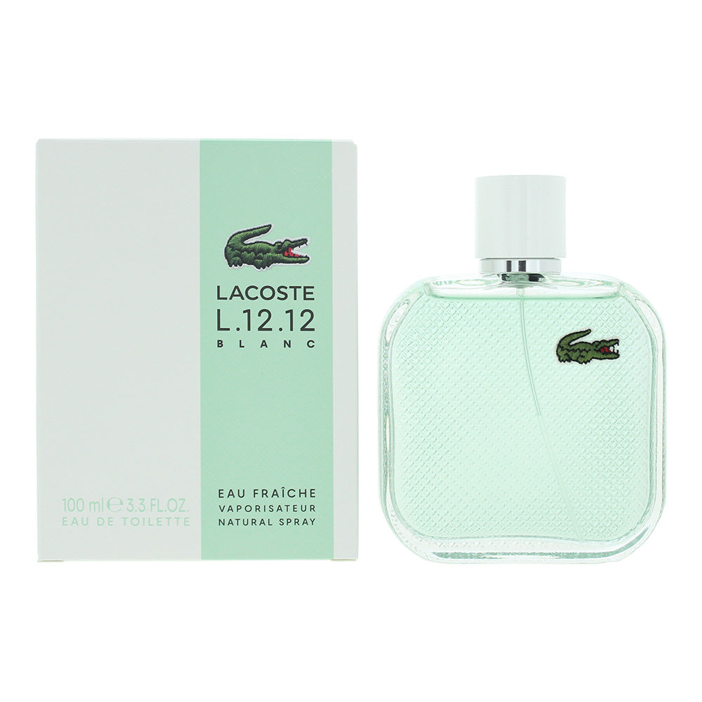 Lacoste L.12.12 Blanc Eau Fraîche Eau de Toilette 100ml - Glow Empire