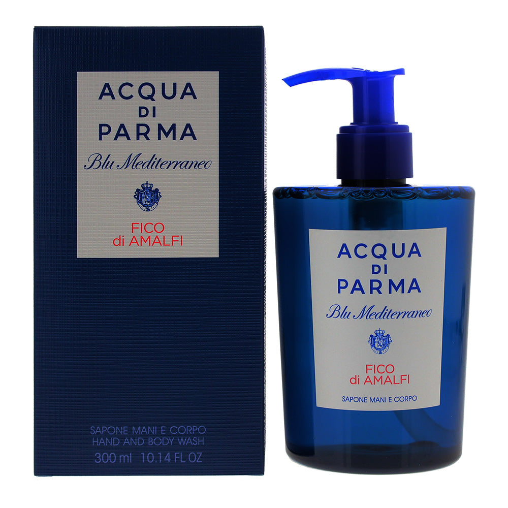Acqua di Parma Blu Mediterraneo Fico Di Amalfi Hand & Body Wash 300ml  - Glow Empire