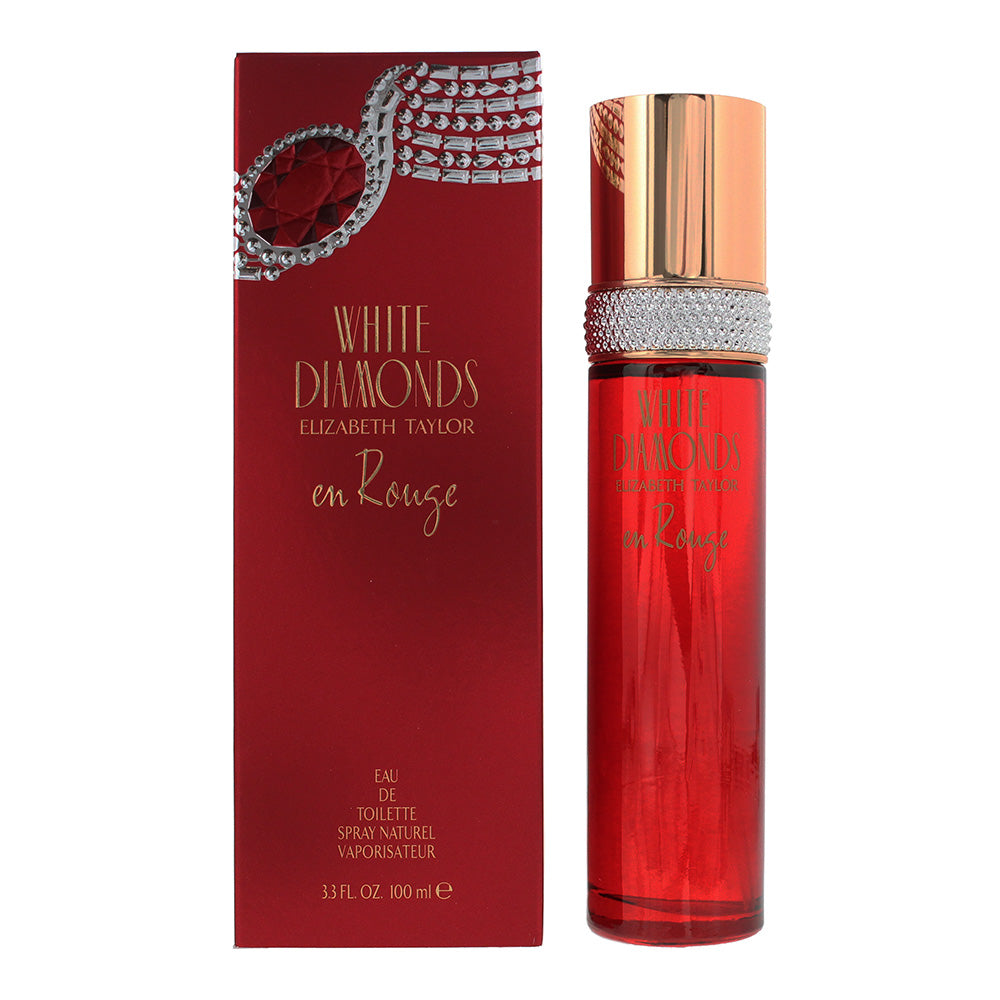Elizabeth Taylor White Diamonds en Rouge Eau de Toilette 100ml Spray - Glow Empire