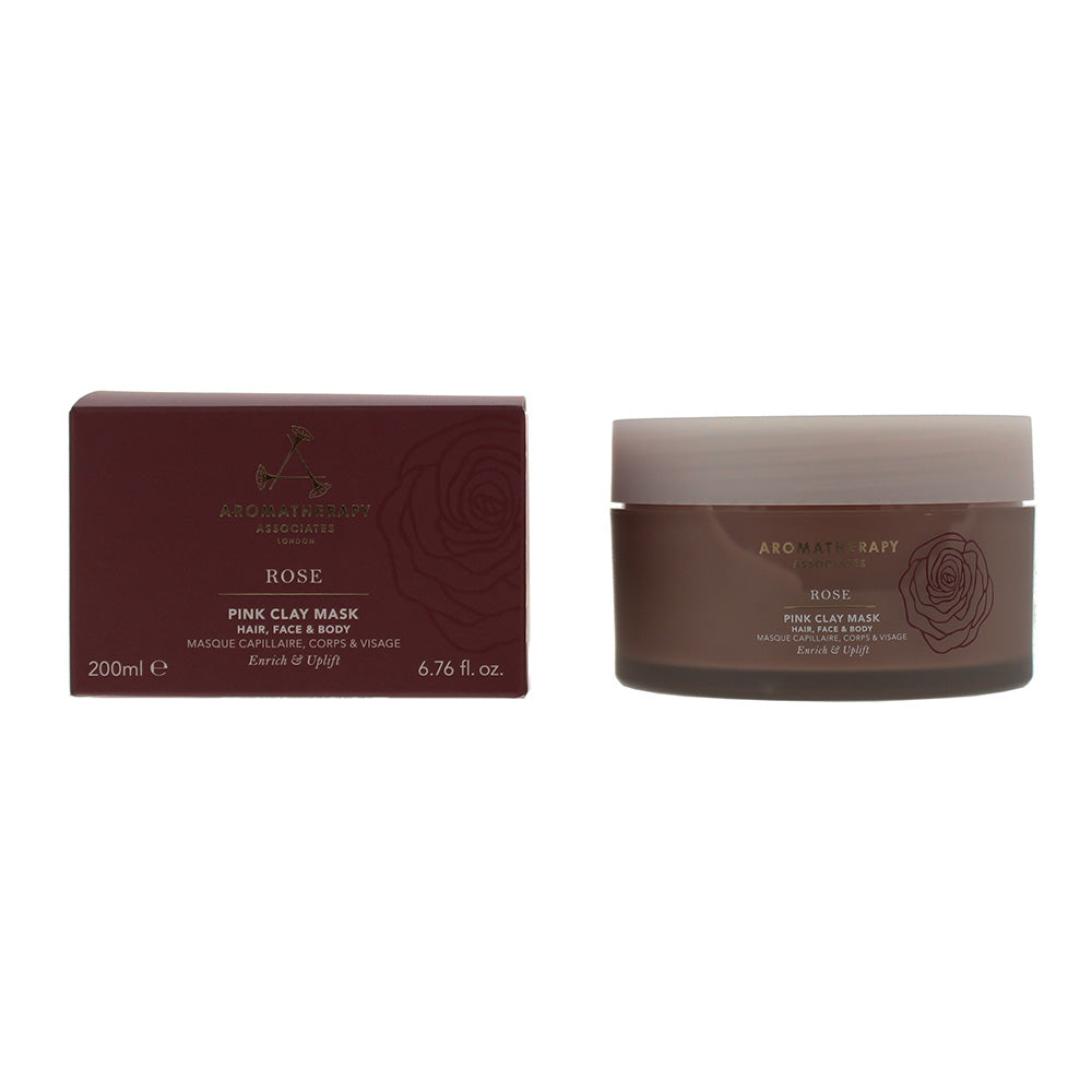 Aromatherapy Associates London Rose Pink Clay Mask 200ml - Glow Empire