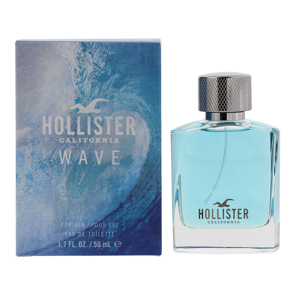 Hollister Wave for Him Eau de Toilette 50ml Spray - Glow Empire