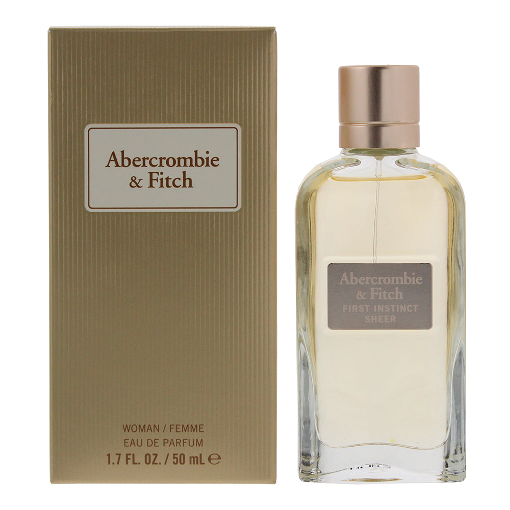 Abercrombie & Fitch First Instinct Sheer Eau de Parfum 50ml Spray - Glow Empire