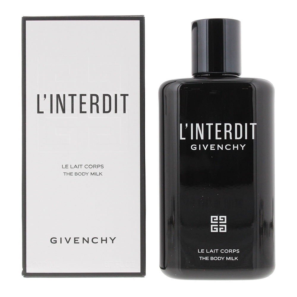 Givenchy L'Interdit The Body Milk 200ml - Glow Empire