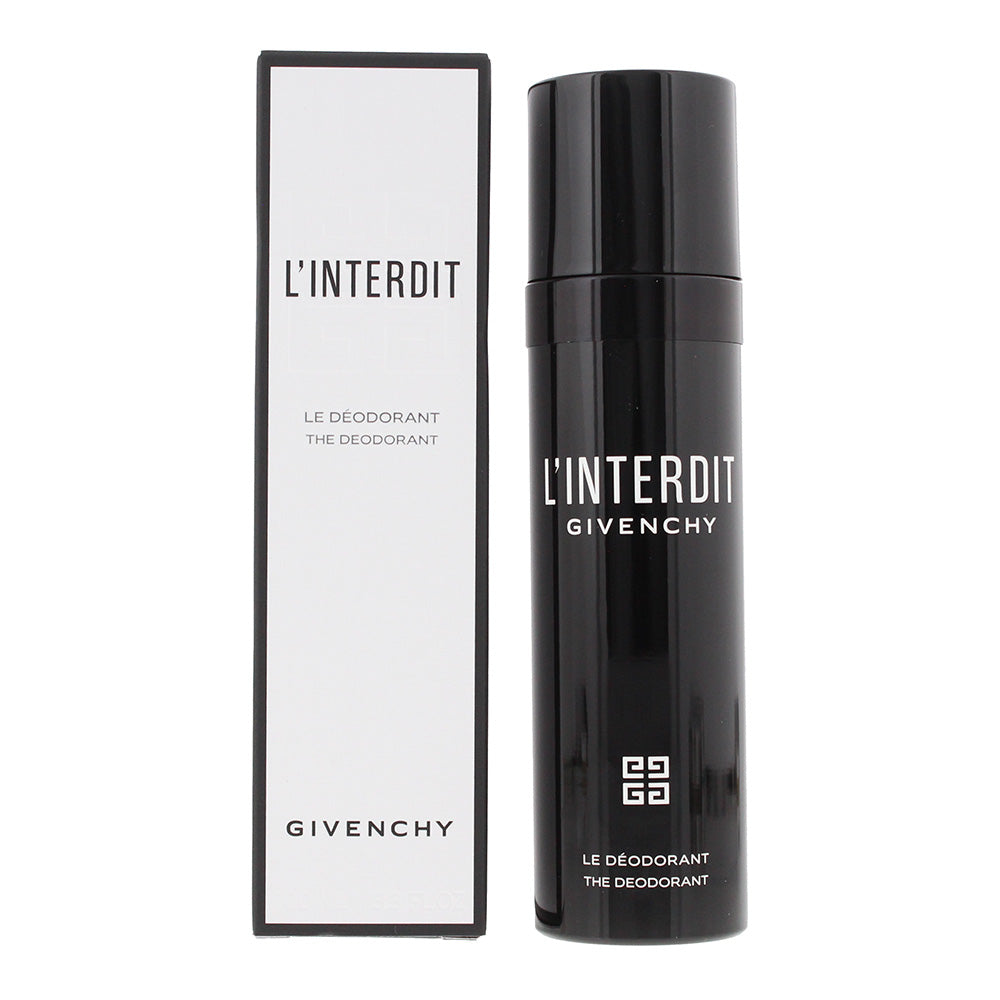 Givenchy L'Interdit Deodorant Spray 100ml - Glow Empire