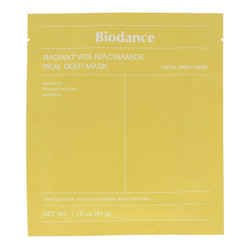 Biodance Radiant Vita Deep Mask 1pc 34g - Glow Empire