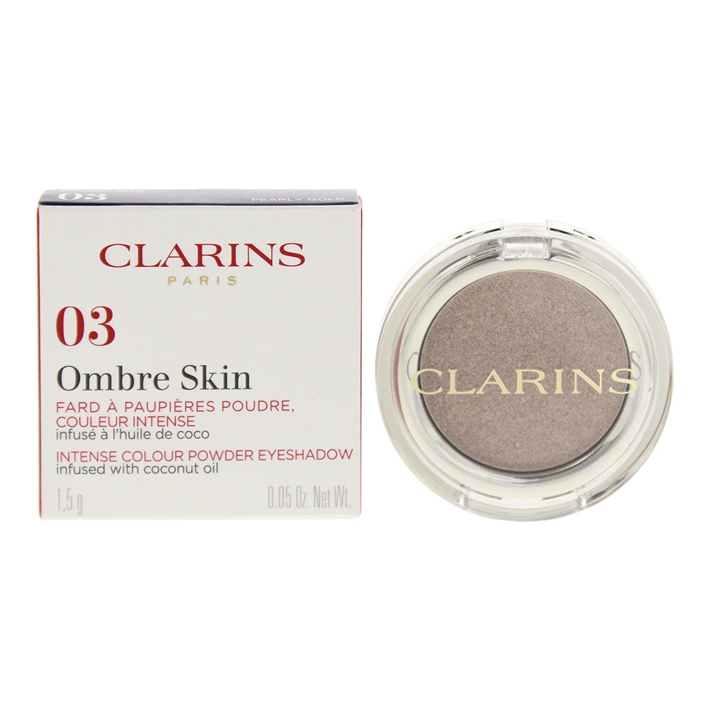Clarins Ombre Skin Eyeshadow 1.5g - 03 Pearly Gold - Glow Empire