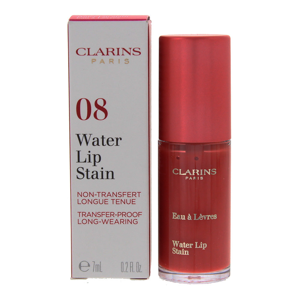 Clarins Water Lip Stain 7ml - 08 Candy Water - Glow Empire