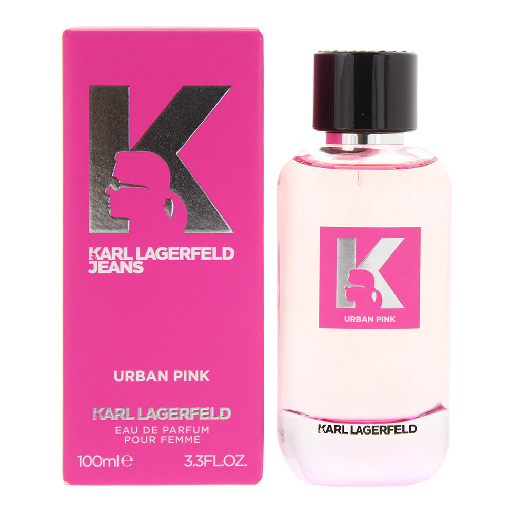 Karl Lagerfeld Jeans Urban Pink Eau de Parfum 100ml Spray - Glow Empire
