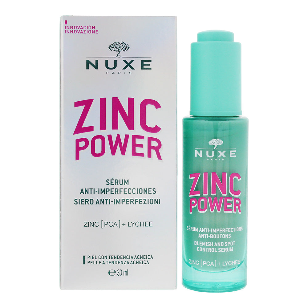 Nuxe Zinc Power Blemish And Spot Control Serum 30ml - Glow Empire