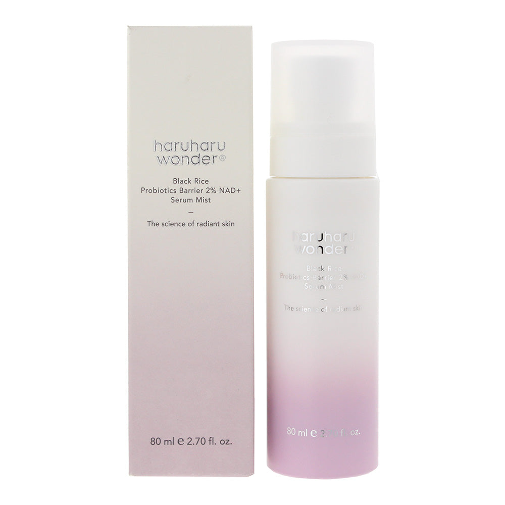 Haruharu Wonder Black Rice Probiotics Barrier 2% NAD + Serum Mist 80ml - Glow Empire