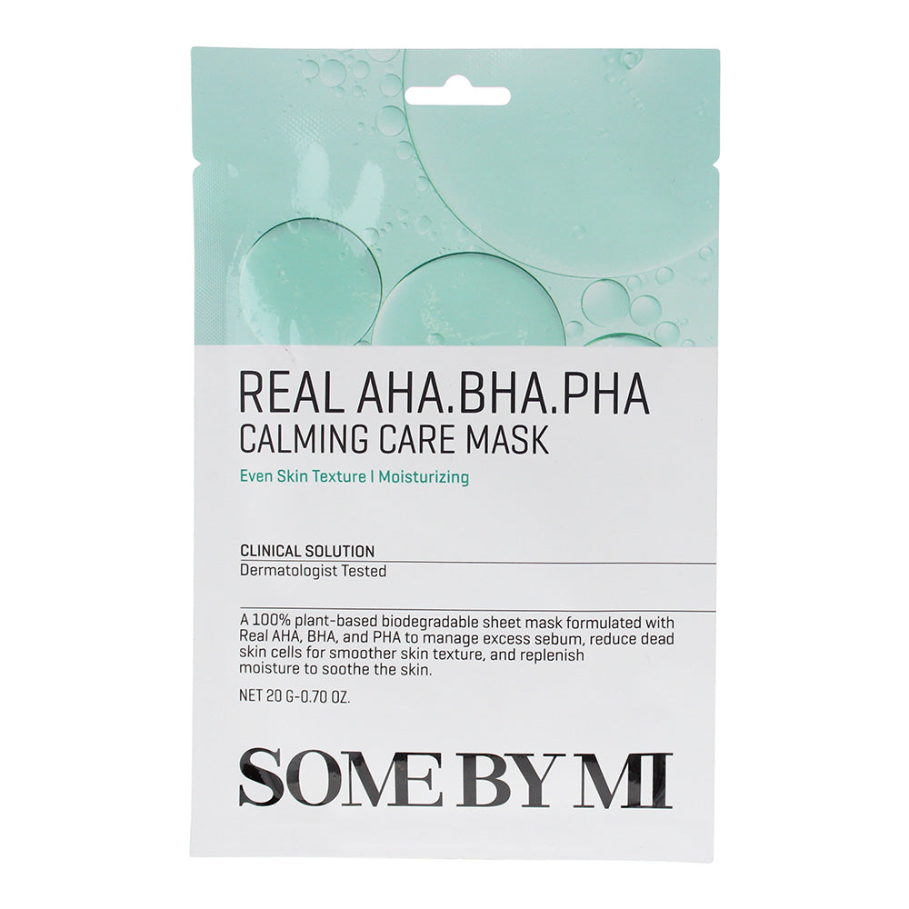 Some By Mi Real AHA, BHA, PHA Calming Care Sheet Mask 20g - Glow Empire