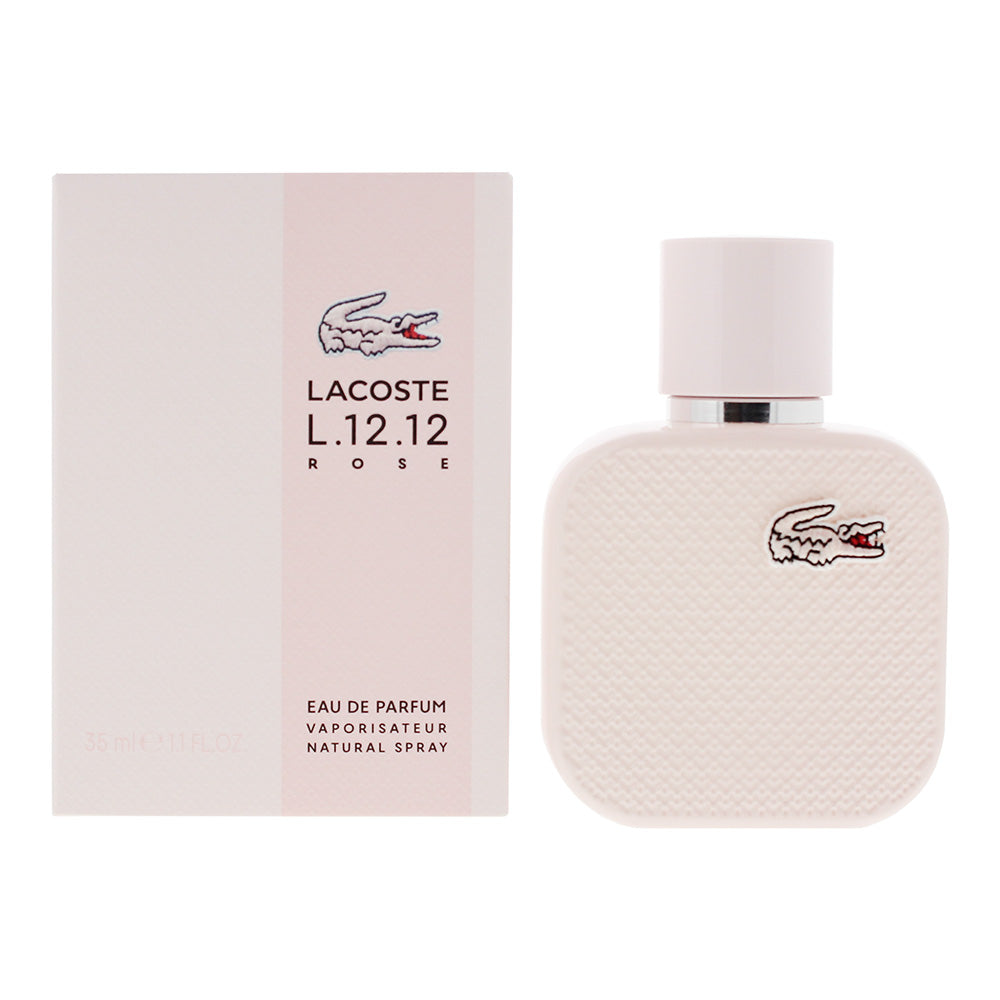 Lacoste L.12.12 Rose Eau de Parfum 35ml Spray  - Glow Empire