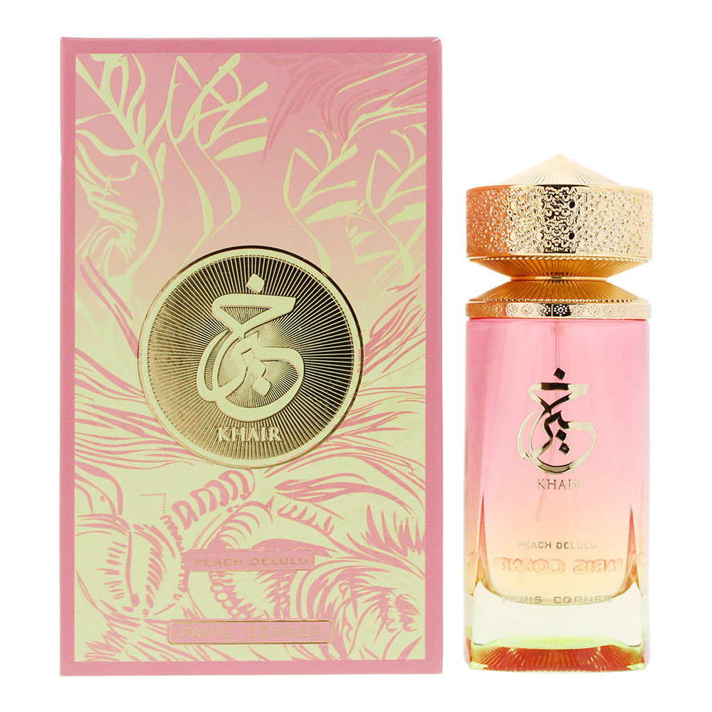Paris Corner Khair Peach Delulu Eau de Parfum 100ml Spray  - Glow Empire