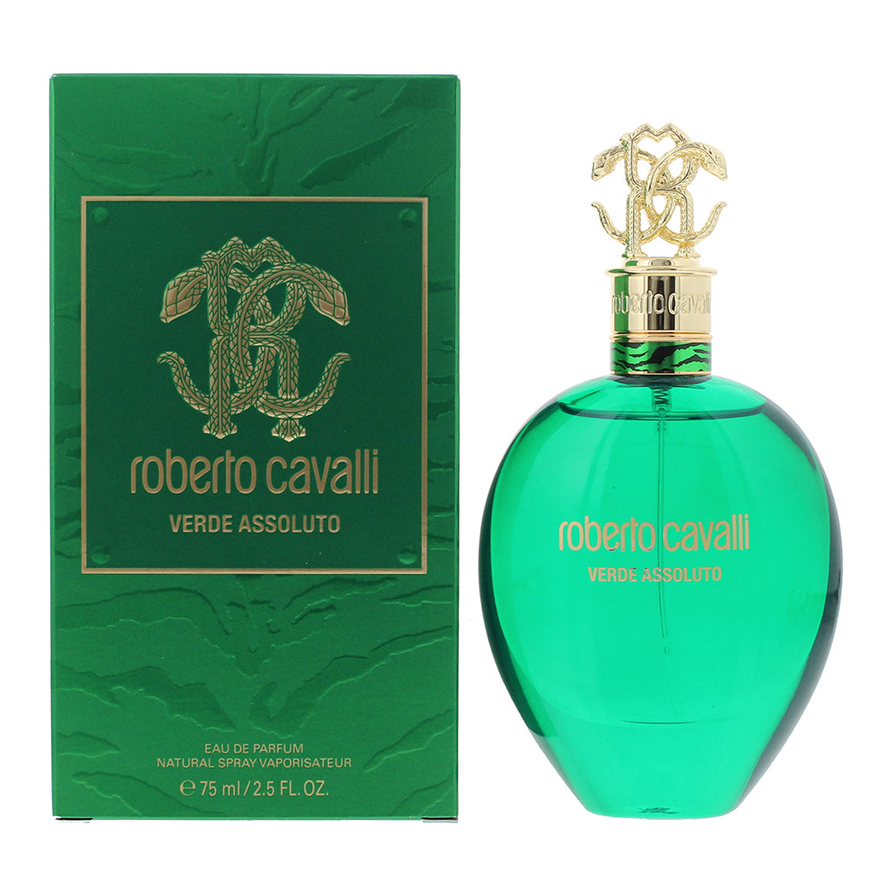 Roberto Cavalli Signature Verde Assoluto Eau de Parfum 75ml  - Glow Empire