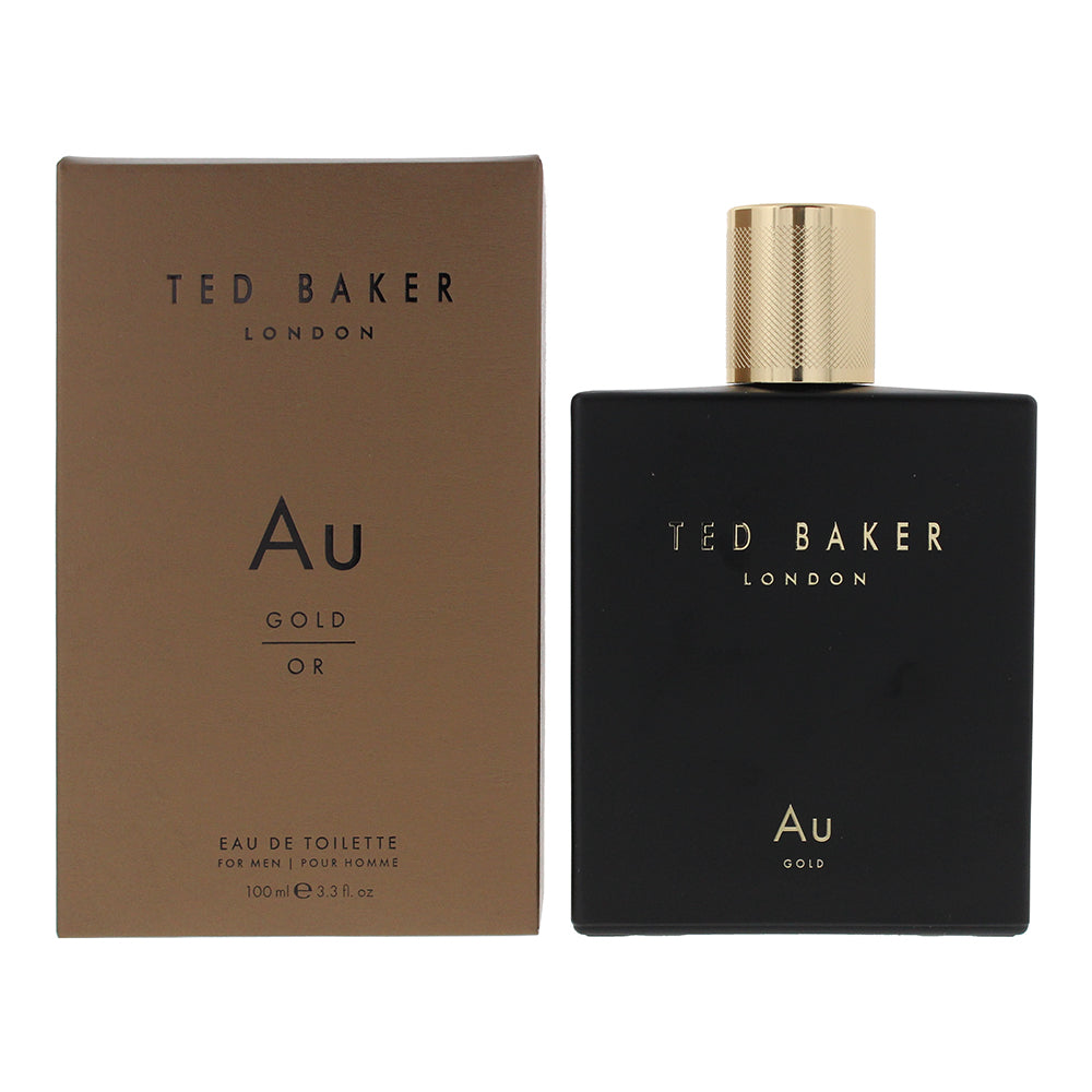 Ted Baker Au Gold Eau de Toilette 100ml Spray  - Glow Empire