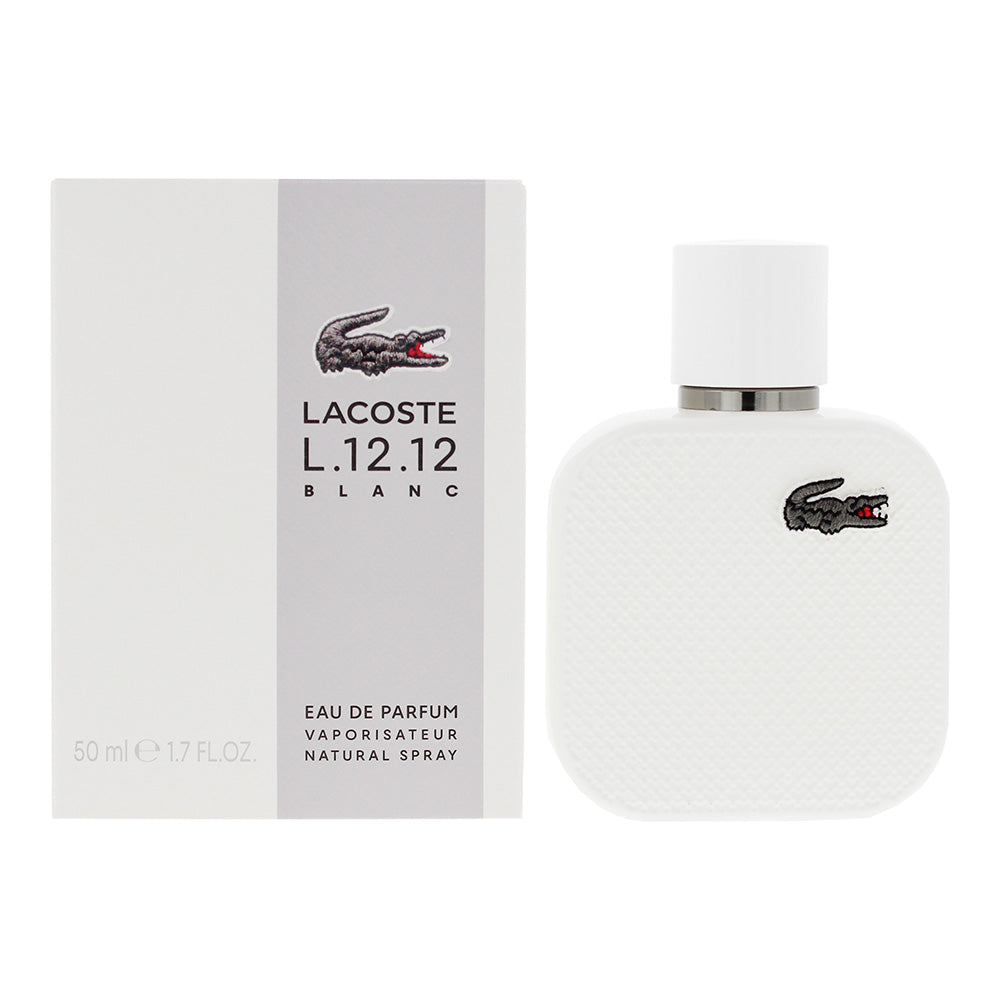 Lacoste Eau de Lacoste L.12.12 Blanc Eau de Parfum 50ml Spray  - Glow Empire