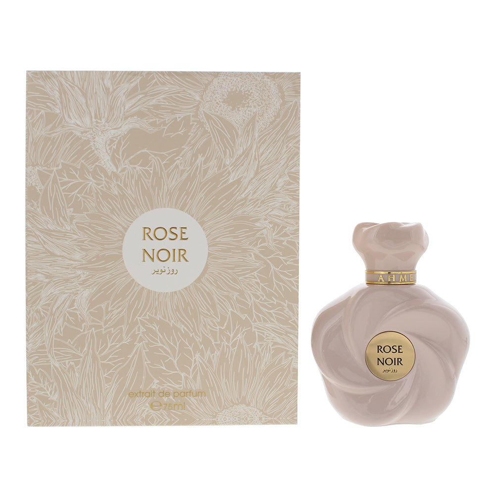 Ahmed Al Maghribi Rose Noir Eau de Parfum 75ml Spray  - Glow Empire