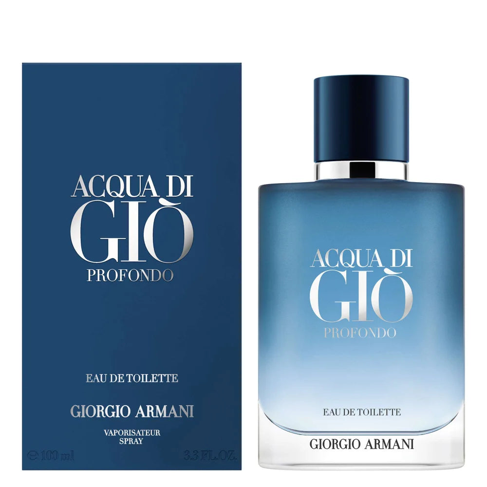 Giorgio Armani Acqua di Giò Profondo Eau de Toilette 100ml- Glow Empire