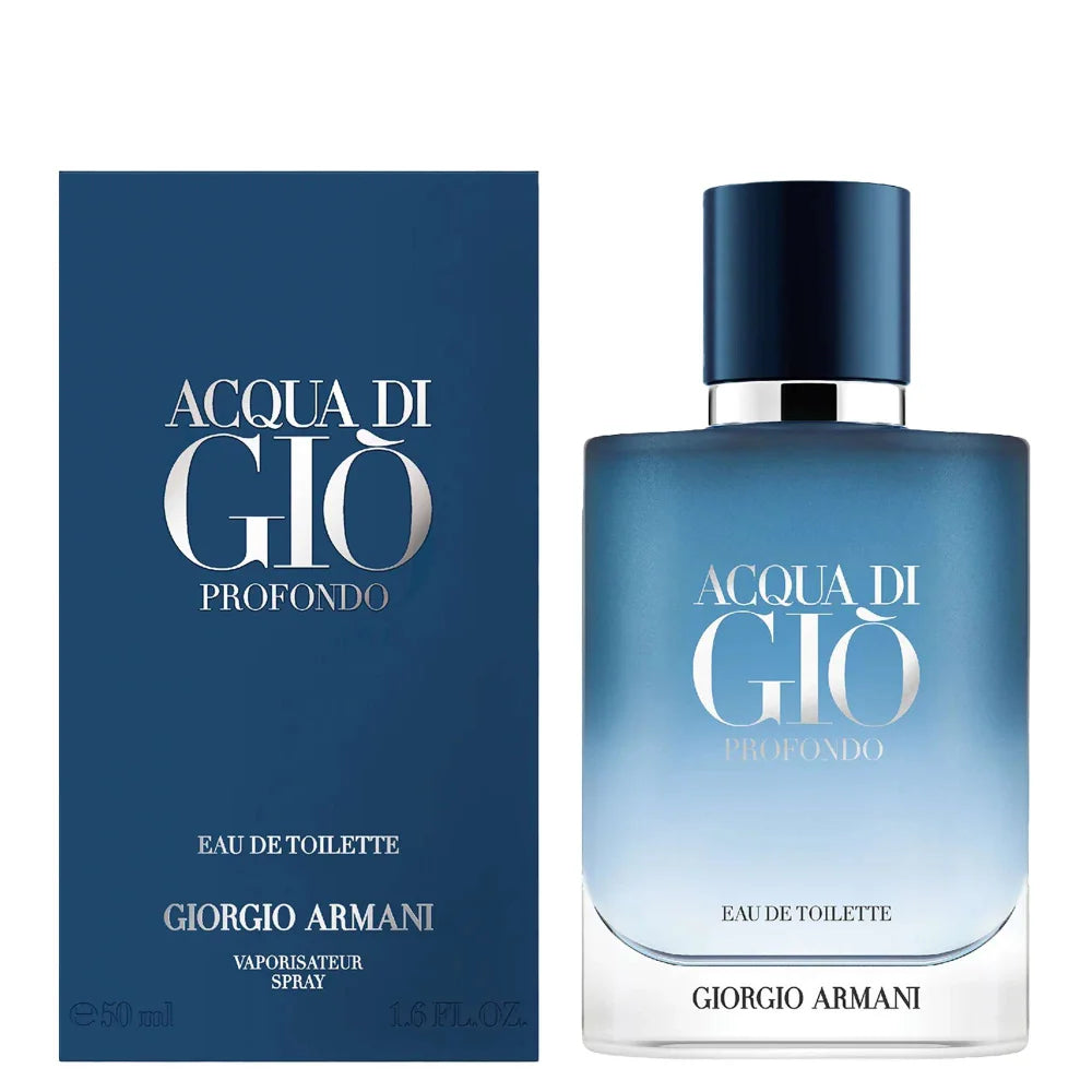 Giorgio Armani Acqua di Giò Profondo Eau de Toilette 50ml- Glow Empire